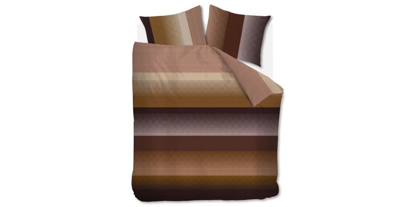 Beddinghouse Dekbedovertrek Luke Dark Red 200x200