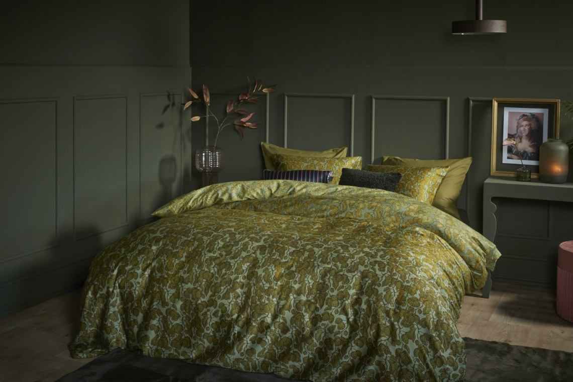 Beddinghouse Dekbedovertrek Evan Green 200x200