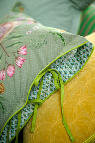 Pip Studio Dekbedovertrek Bamboleo Green 140x200