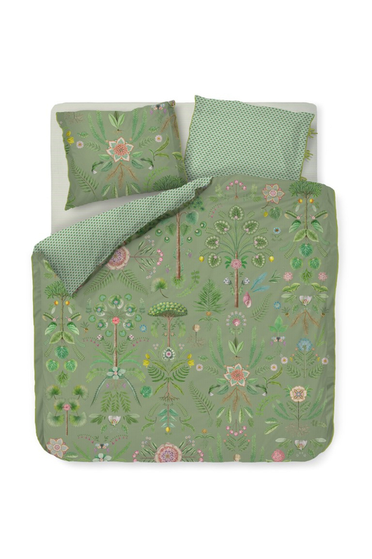 Pip Studio Dekbedovertrek Bamboleo Green 200x200