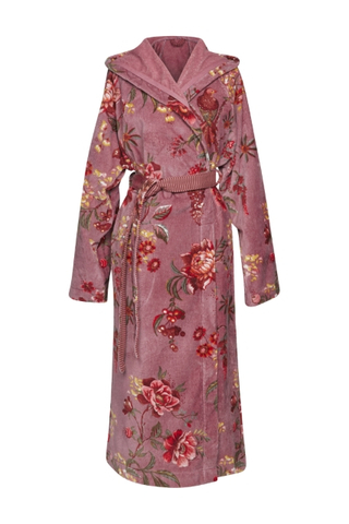 Pip Studio Badjas Secret Garden Mauve L