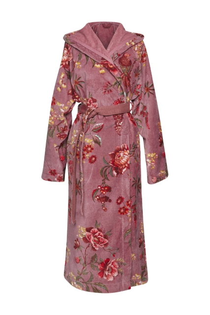Pip Studio Badjas Secret Garden Mauve L