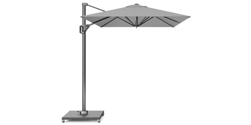 Platinum Parasol Voyager T1 3x2 L.Grijs Excl. Voet