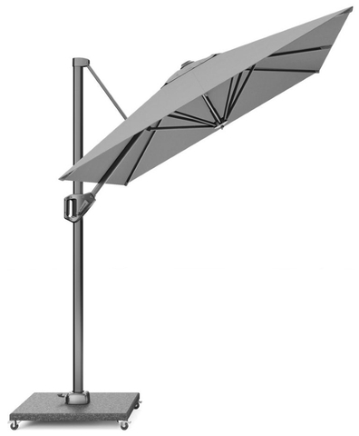 Platinum Parasol Voyager T1 3x2 L.Grijs Excl. Voet