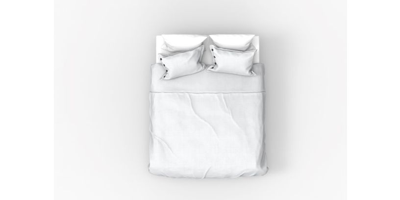 Kayori Dekbedovertrek Nikko 200x200/220 Wit