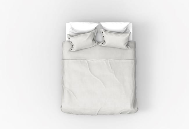 Kayori Dekbedovertrek Nikko 240x200/220 Grijs