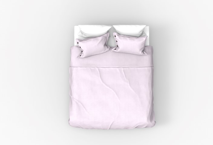 Kayori Dekbedovertrek Nikko 200x200/220 Zachtroze