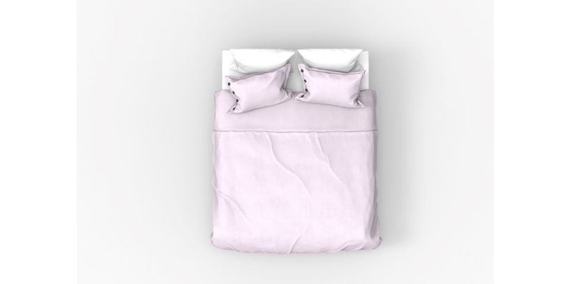 Kayori Dekbedovertrek Nikko 240x200/220 Zachtroze