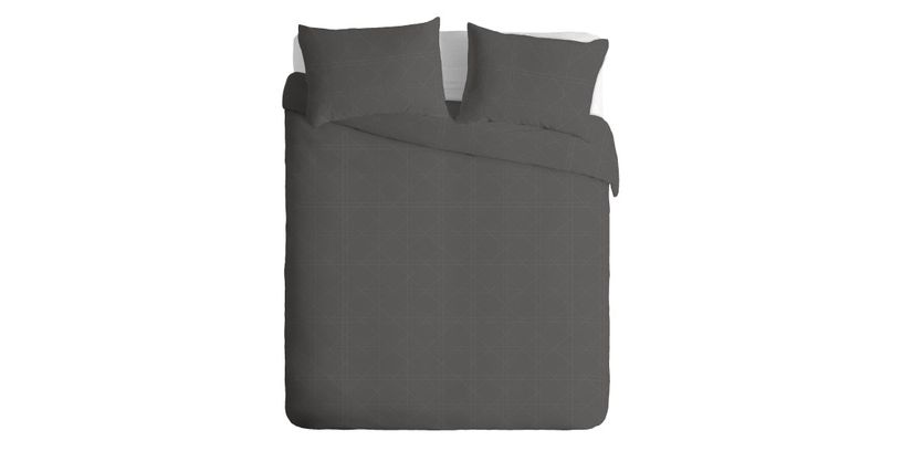 Kayori Dekbedovertrek Shizu 140x200/220 Antraciet