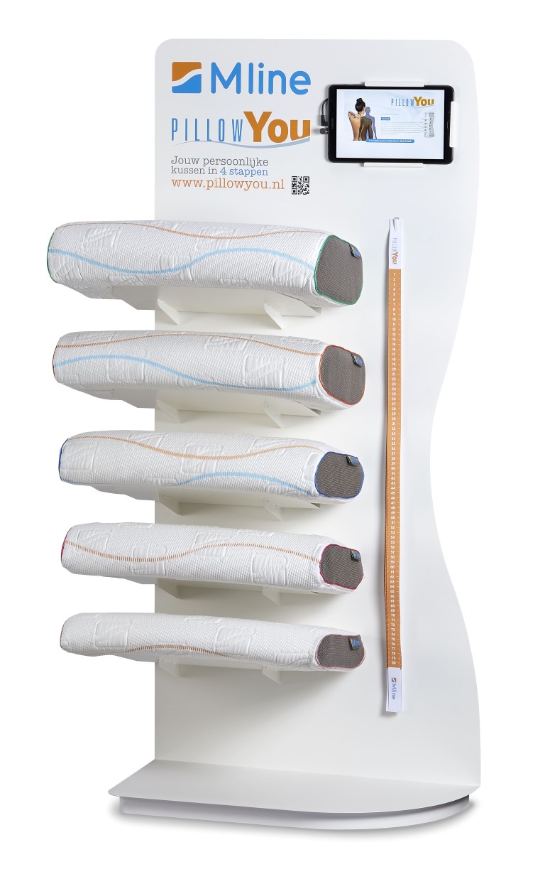 M Line hoofdkussen You 12 cm groen