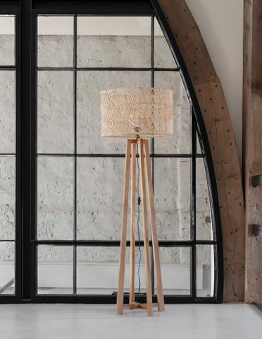 Must Living Vloerlamp Es Canar Naturel