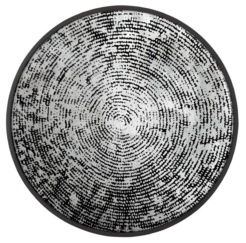 Must Living Wall Panel Graphic 56Cm Zwart Wit