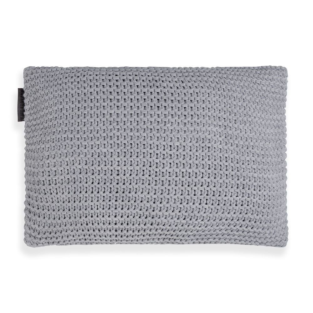 Knit Factory Kussen Vinz Licht Grijs