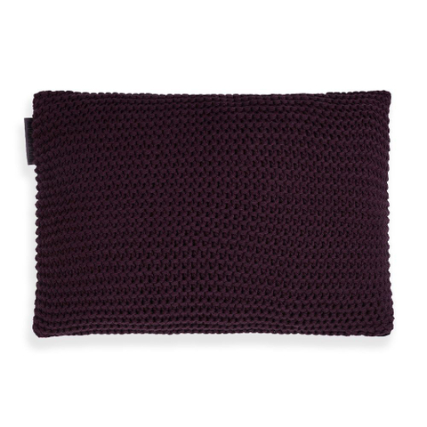 Knit Factory Kussen Vinz Aubergine