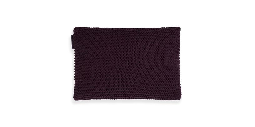 Knit Factory Kussen Vinz Aubergine
