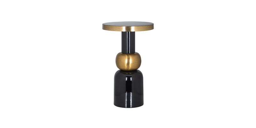 Richmond Bijzettafel Mose Black 41Ø