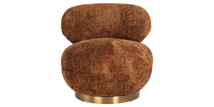 Richmond Draaifauteuil Jace Cinnamon