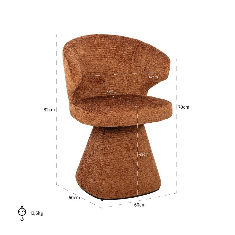 Richmond Stoel Gatsbi Copper