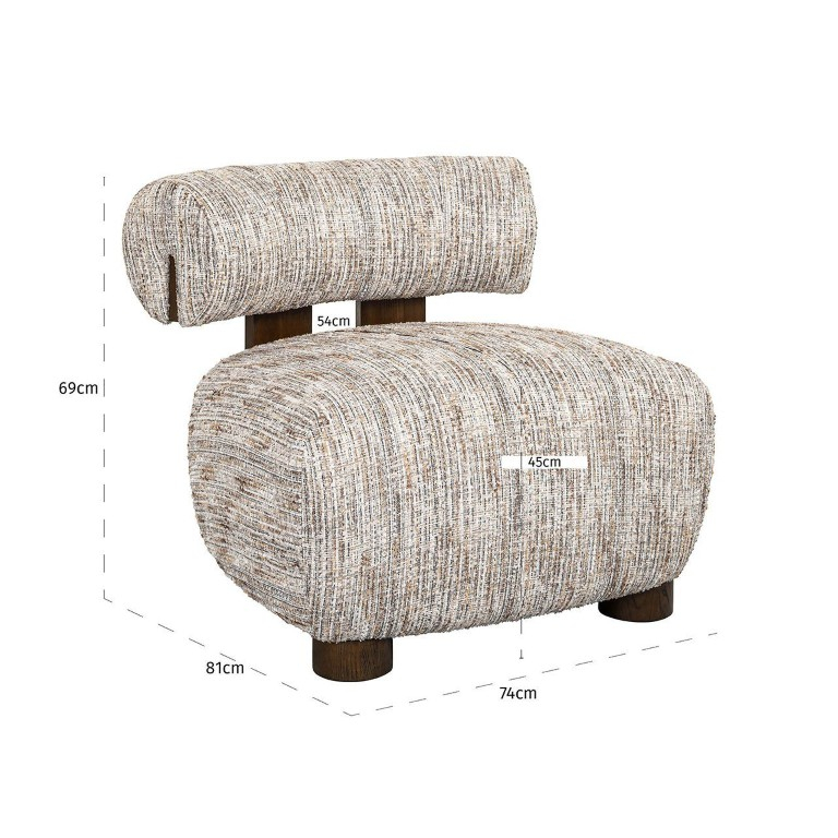 Richmond Fauteuil Arabella Greige