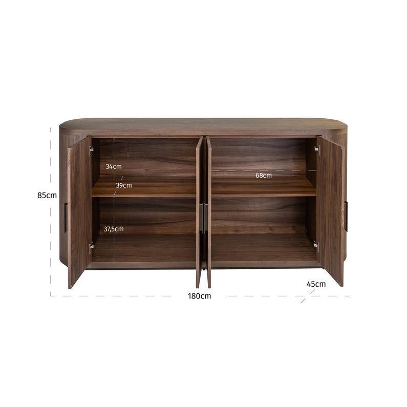 Richmond Dressoir Windsor Walnut