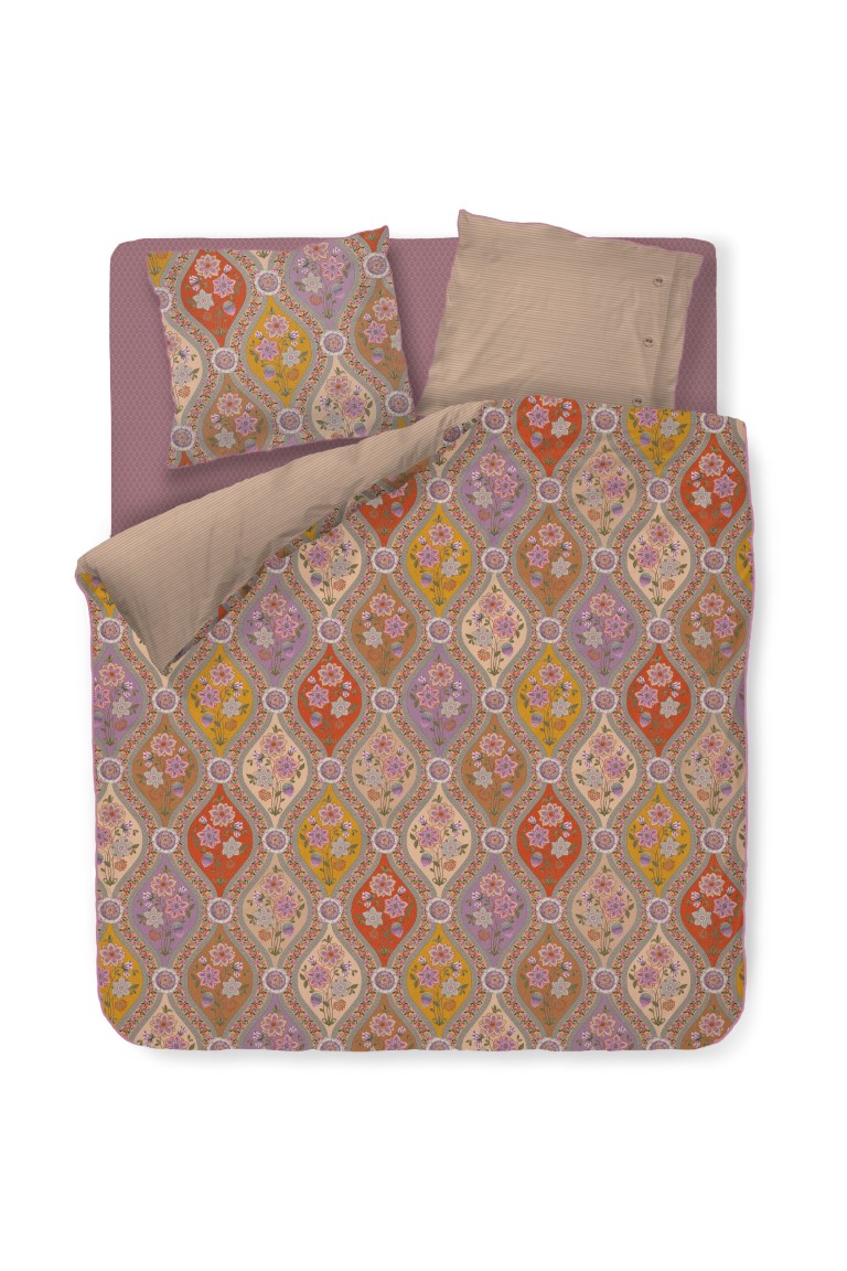 Pip Studio Dekbedovertrek Ornamento Multi 240x200