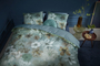 Beddinghouse DBO Lou Blue Green 240x200/220
