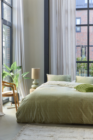 Beddinghouse Dekbedovertrek Nora Green 240x200/220