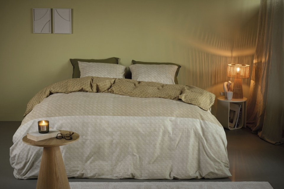 Beddinghouse Dekbedovertrek Sanna Gold 240x200