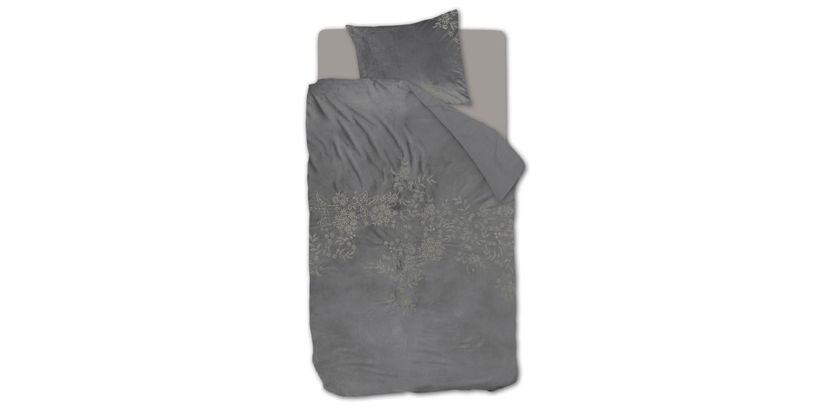 Beddinghouse Dekbedovertrek Arya Grey 140x200