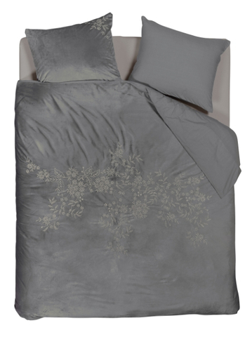 Beddinghouse Dekbedovertrek Arya Grey 200x200