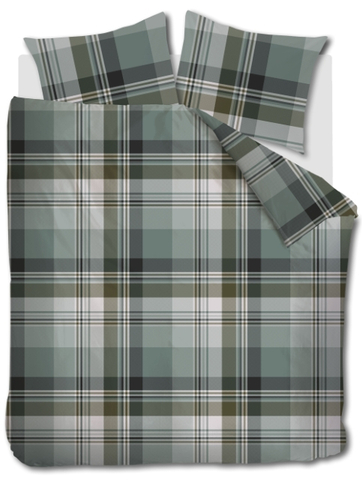 Beddinghouse Dekbedovertrek Vernon Green 240x200
