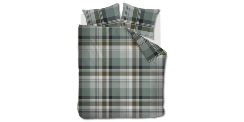 Beddinghouse Dekbedovertrek Vernon Green 240x200