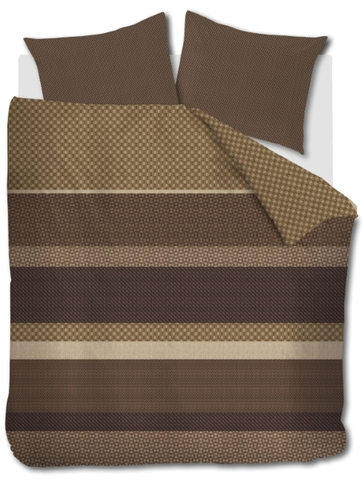 Beddinghouse Dekbedovertrek Ferra Brown 200x200