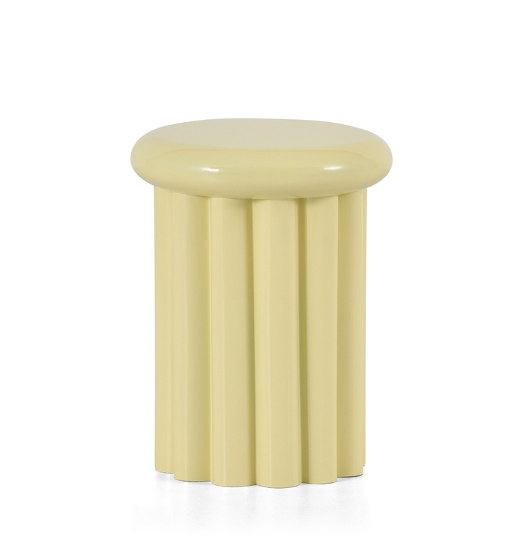 Montèl Bijzettafel Mica Geel