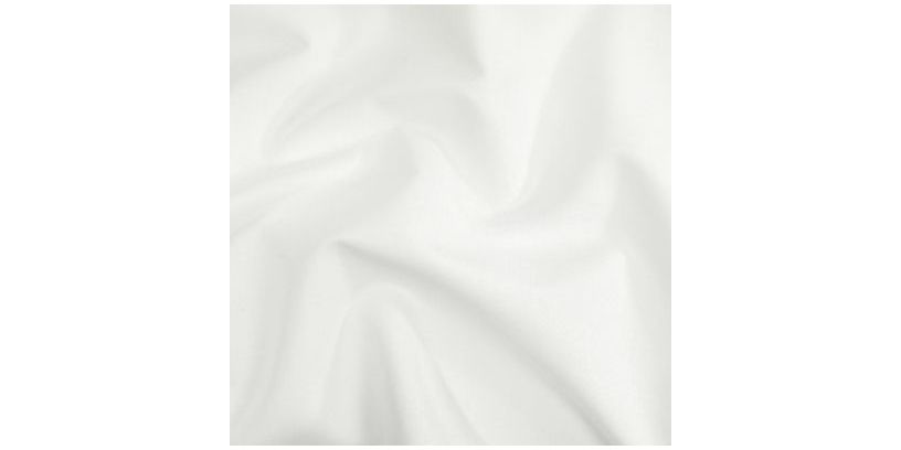 Topperhoeslaken wit 120x220