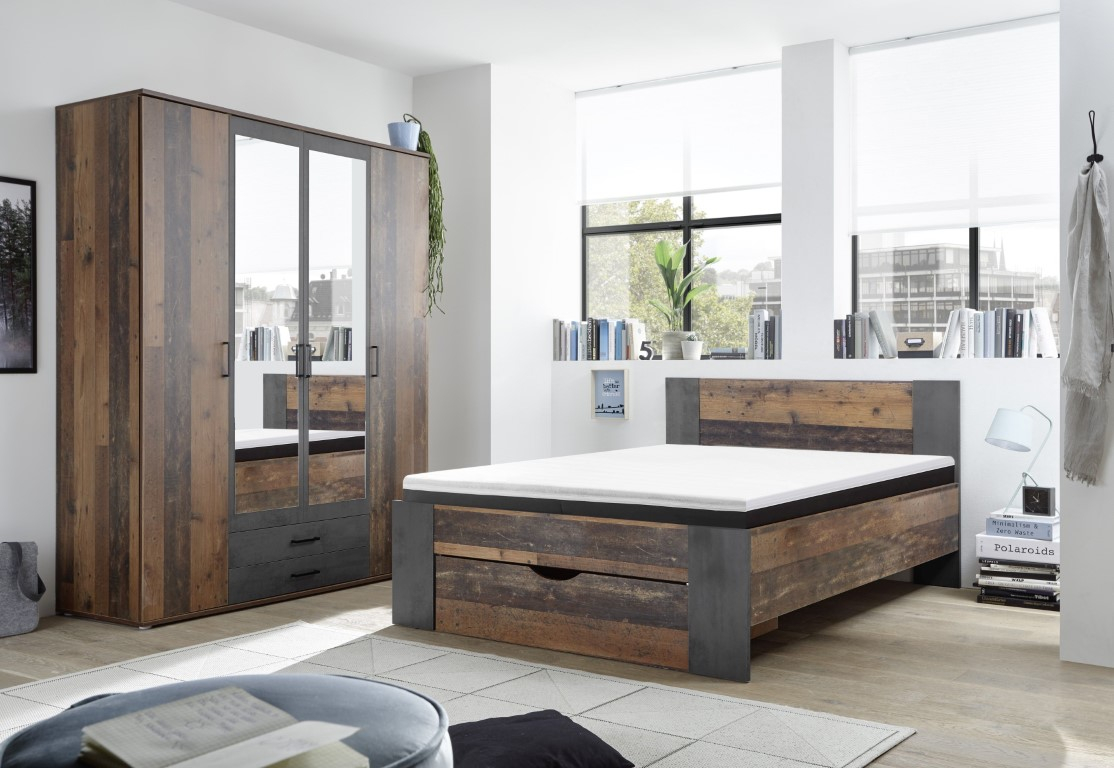 Kledingkast Casper 4-Deurs