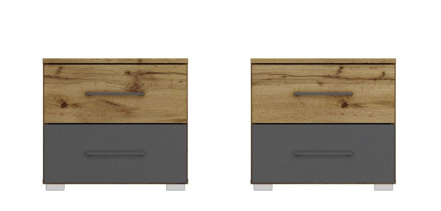 (Showroommodel) Nachtkastje Barcelona Set/2