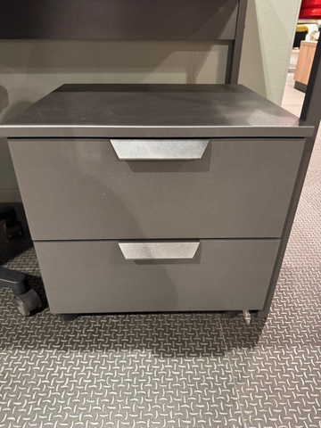 (Showroommodel) Rolcontainer Stan Grijs-Metallic