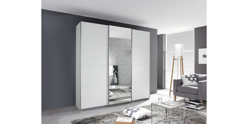 Zweefdeurkast Completare Wit 201x210