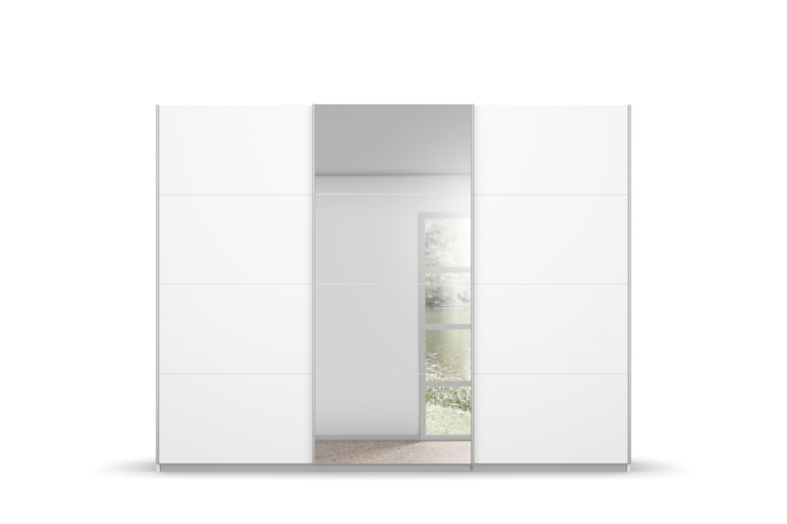 Zweefdeurkast Completare Wit 201x210