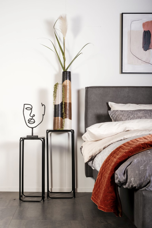 Ledikant Novar 160x200 Antraciet