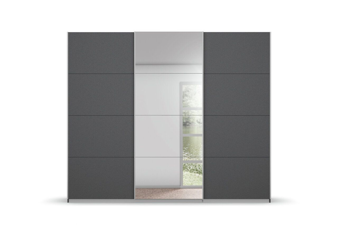 Zweefdeurkast Completare Grijs-Metallic 271x229