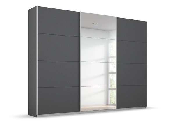 Zweefdeurkast Completare Grijs-Metallic 271x229