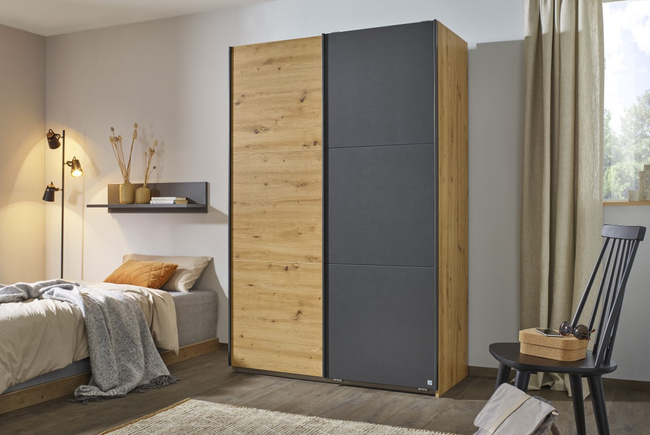 Zweefdeurkast Select B131 cm