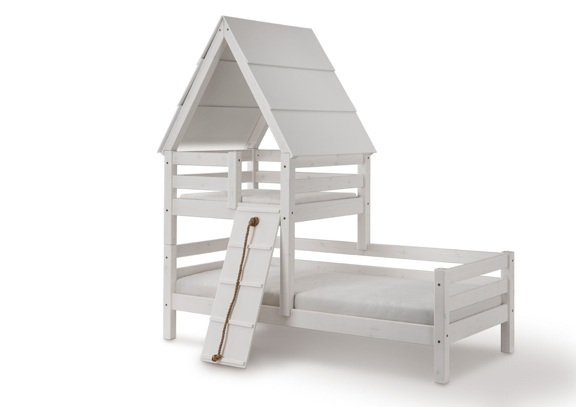 Bed Tobias 90x200 met speelhuisje