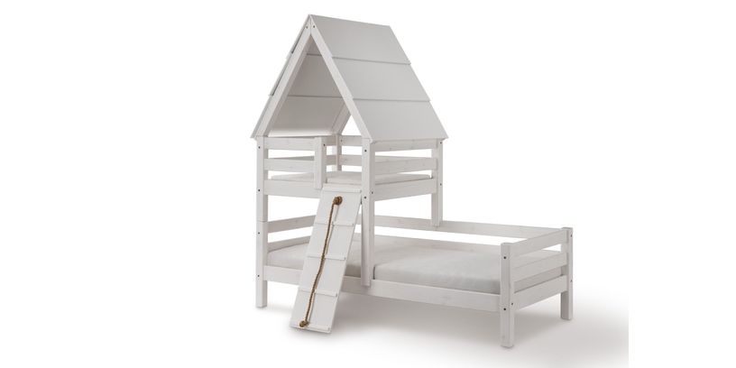 Bed Tobias 90x200 met speelhuisje
