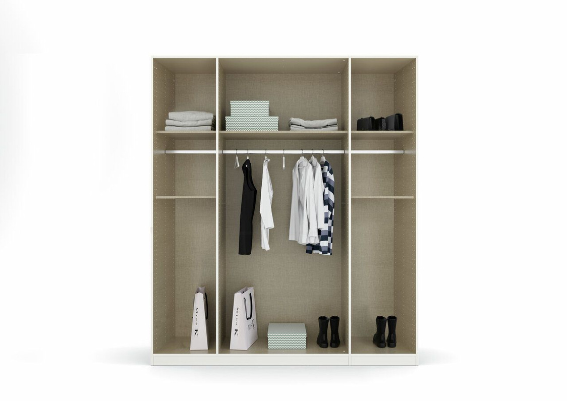 Draaideurkast Combo 6-Deurs