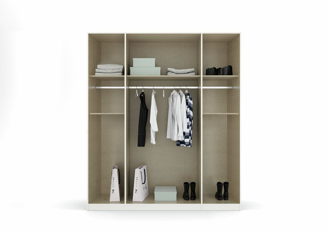 Draaideurkast Combo 6-Deurs