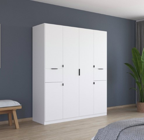 Draaideurkast Combo 6-Deurs