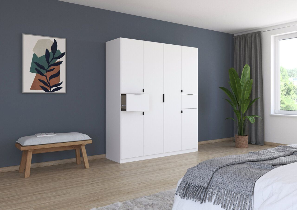 Draaideurkast Combo 6-Deurs